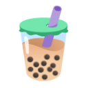 Bubble Tea u1f9cb Icon 128 x 128