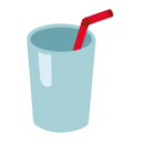 Cup With Straw u1f964 Icon 128 x 128
