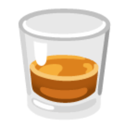 Tumbler Glass u1f943 Icon 256 x 256