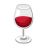 Wine Glass u1f377 Icon 48 x 48