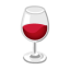 Wine Glass u1f377 Icon 64 x 64