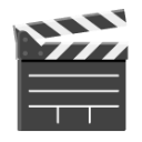 Clapper Board u1f3ac Icon 128 x 128