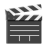 Clapper Board u1f3ac Icon 48 x 48