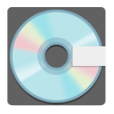 Computer Disk u1f4bd Icon 128 x 128