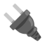 Electric Plug u1f50c Icon 64 x 64