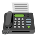Fax Machine u1f4e0 Icon 128 x 128