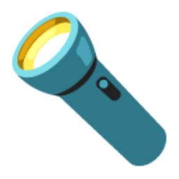 Flashlight u1f526 Icon 256 x 256