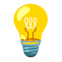 Light Bulb u1f4a1 Icon 128 x 128