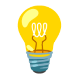 Light Bulb u1f4a1 Icon 256 x 256