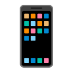 Mobile Phone u1f4f1 Icon 256 x 256