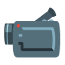Video Camera u1f4f9 Icon 128 x 128