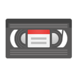 Videocassette u1f4fc Icon 256 x 256