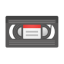 Videocassette u1f4fc Icon 64 x 64