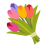 Bouquet u1f490 Icon 48 x 48
