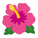 Hibiscus u1f33a Icon 128 x 128