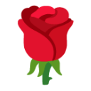 Rose u1f339 Icon 128 x 128
