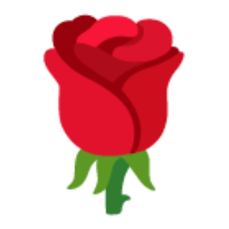Rose u1f339 Icon 256 x 256