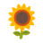 Sunflower u1f33b Icon 48 x 48