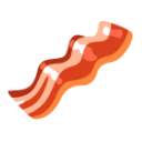 Bacon u1f953 Icon 128 x 128
