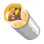 Burrito u1f32f Icon 64 x 64