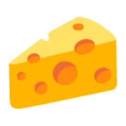 Cheese Wedge u1f9c0 Icon 256 x 256