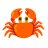 Crab u1f980 Icon 48 x 48