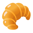 Croissant u1f950 Icon 128 x 128