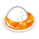 Curry Rice u1f35b Icon 128 x 128