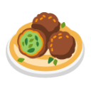 Falafel u1f9c6 Icon 128 x 128