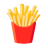 French Fries u1f35f Icon 48 x 48