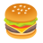Hamburger u1f354 Icon 48 x 48