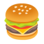 Hamburger u1f354 Icon 64 x 64