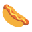Hot Dog u1f32d Icon 48 x 48