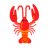 Lobster u1f99e Icon 48 x 48
