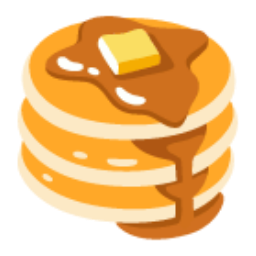 Pancakes u1f95e Icon 256 x 256