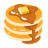 Pancakes u1f95e Icon 48 x 48