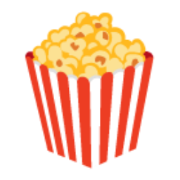 Popcorn u1f37f Icon 256 x 256