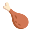 Poultry Leg u1f357 Icon 64 x 64