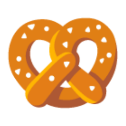 Pretzel u1f968 Icon 256 x 256