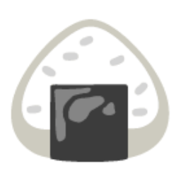 Rice Ball u1f359 Icon 256 x 256