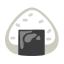 Rice Ball u1f359 Icon 64 x 64