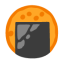 Rice Cracker u1f358 Icon 64 x 64
