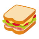 Sandwich u1f96a Icon 128 x 128