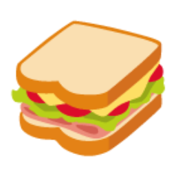 Sandwich u1f96a Icon 256 x 256
