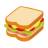 Sandwich u1f96a Icon 48 x 48