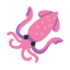 Squid u1f991 Icon 64 x 64