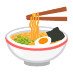 Steaming Bowl u1f35c Icon 256 x 256