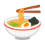 Steaming Bowl u1f35c Icon 64 x 64