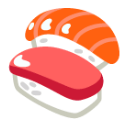 Sushi u1f363 Icon 128 x 128