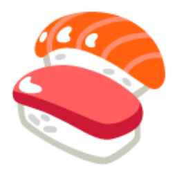 Sushi u1f363 Icon 256 x 256